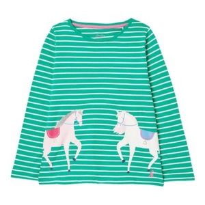 NWT Joules Bessie Green 🐴 Cotton Shirt